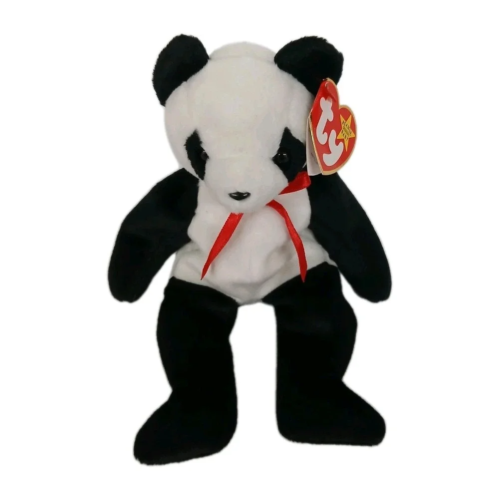 Ty Beanie Babies Panda Bear Fortune Mint 1998 Vintage Retired #Ty7